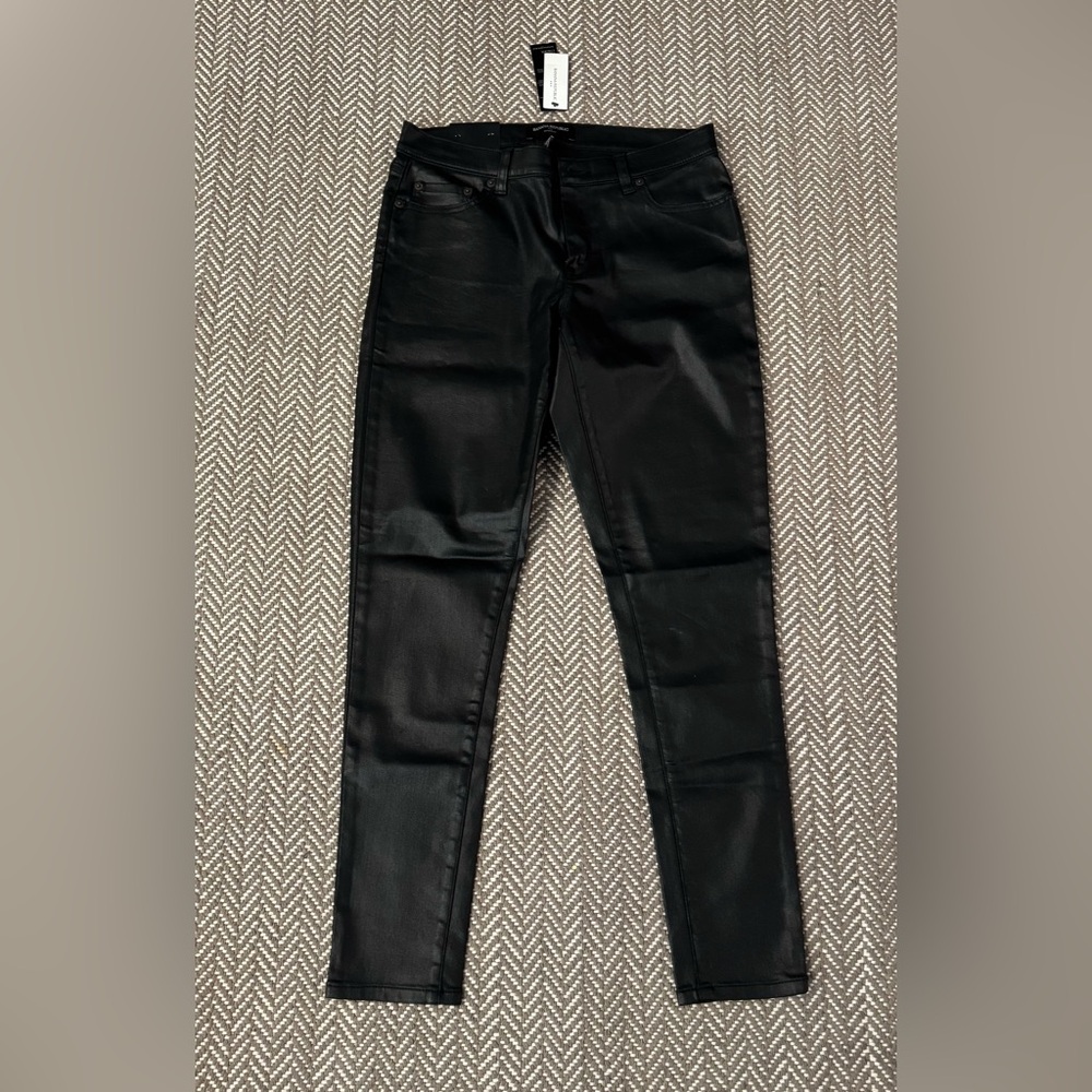 Banana Republic NWT Coated Black Women's Jeans
